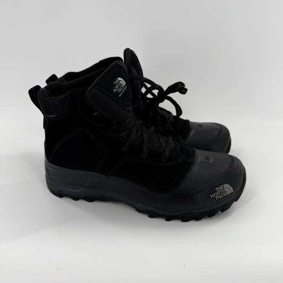 The North Face Chilkat V 400 Waterproof Winter Boots Mens Black Suede Insulated‎ main image 7
